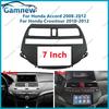 7 Inch 2DIN Car Fascia Radio Panel For Honda Accord 2008-2012 Crosstour 2010-2012 Frame Kit Install Facia Face Plate