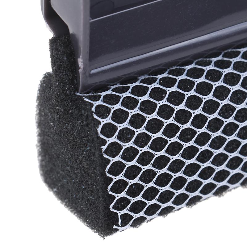 Telescopic Extendable Car Window Squeegee Cleaner Scrubber Brush Wiper Sponge