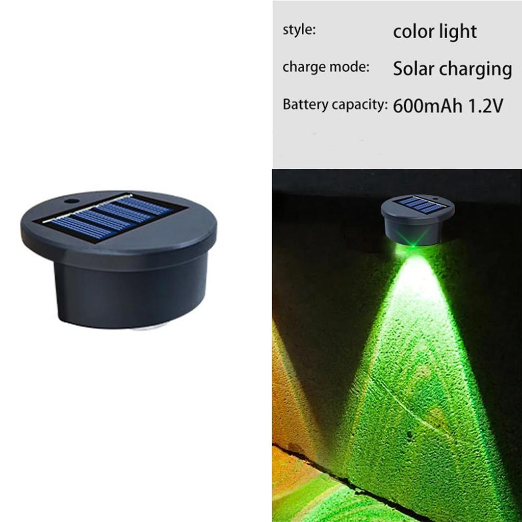 Solar Swimming Pool Side Led Light Underground Deck Outdoor Wall Fence Lights Waterproof Powered Step Driveway Decoration Garden