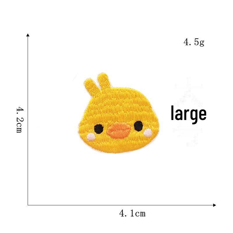 Creative Cartoon Animal Embroidered Patch for Jackets - High-End Repair & Decoration