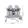 10pcs/set UK-2.5B Terminal Block Screw General Application PCB Din Wiring f
