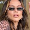 Small Frame Cat Eye Sunglasses Women Vintage Designer Fashion Shades Female Personality Sun Glasses Oculos De Sol