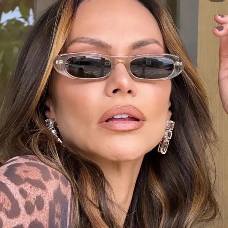 Small Frame Cat Eye Sunglasses Women Vintage Designer Fashion Shades Female Personality Sun Glasses Oculos De Sol