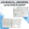 TOREJAX Card Storage Box, Clear Case with Lid, Rounded Corners, Dust Protection, Easy Viewing, Multi-Purpose, for Trading Cards