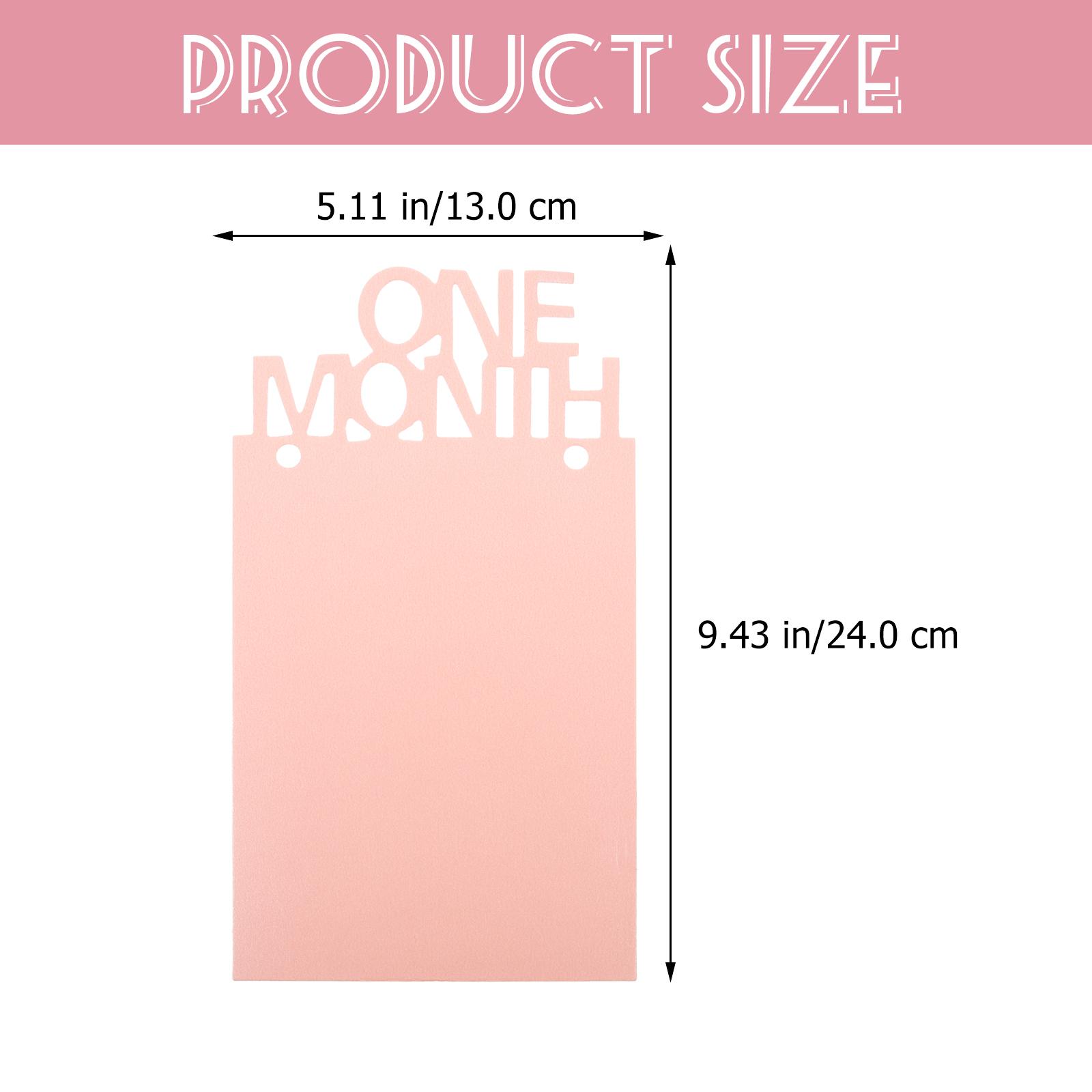 

12pcs Photo Frame Tassel Banner Blue 1St Party Decoration Baby Photo Garland For Wall Window Door Outdoor Indoor Use Baby рожевий