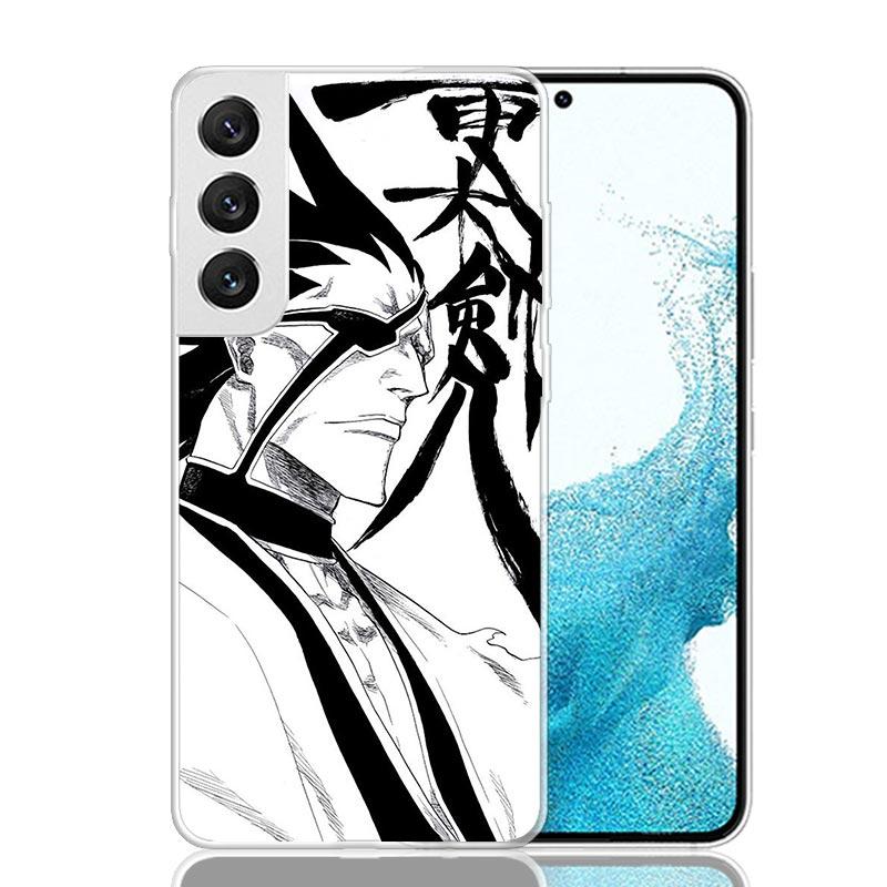 Bleach Zaraki Kenpachi Phone Case For Samsung Galaxy S26 Ultra S23 S24 S25 Edge S20 FE S21 S22 Plus Soft Print Shell Cover Funda