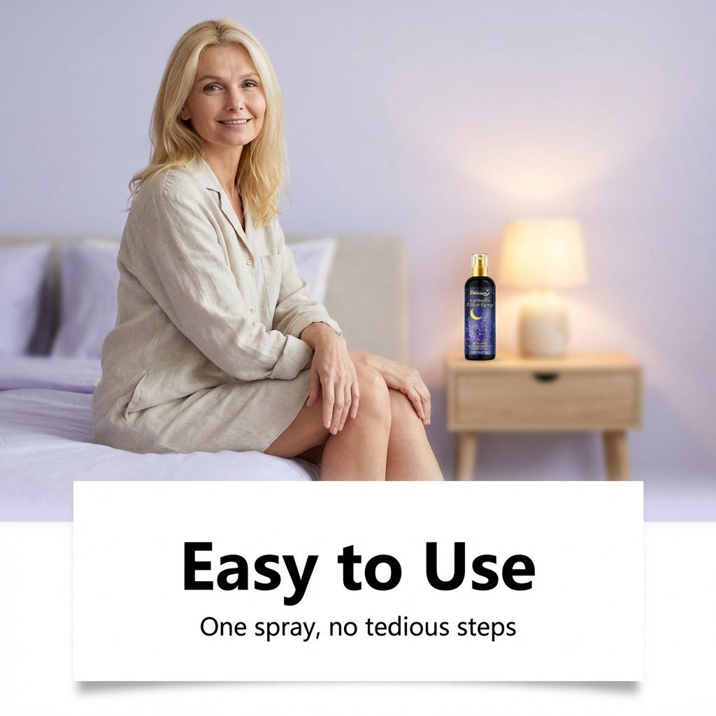 Sleep-Friendly Body Care Spray | Gentle Nourishing & Hydrating for Nighttime Skin Comfort