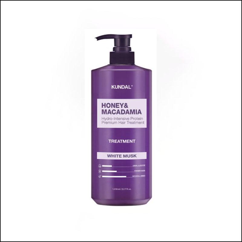 

Kundal Honey & macadamia Hair Treatment 1058ml / #White Musk / exp 2026.10.30
