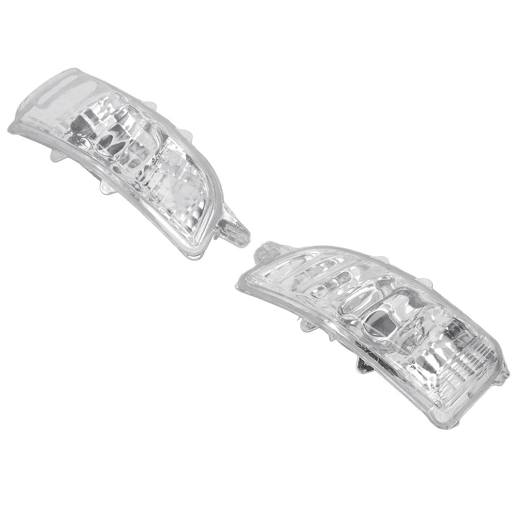 1 Para Przedni Kierunkowskaz w Lusterku Pokrywa Przezroczysta Zamiennik Dla S80 II AS 124 2007?2013