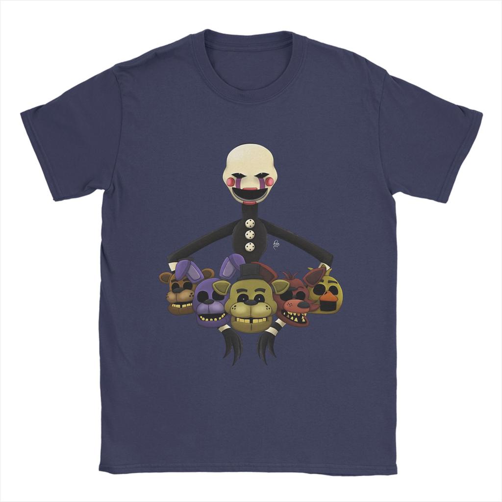T-shirt FNAFS Save Them Marionnette Été Harajuku T-shirts Unisexe Coton Col Rond XL XL XL Vêtements Manches Courtes T-shirt Drôle