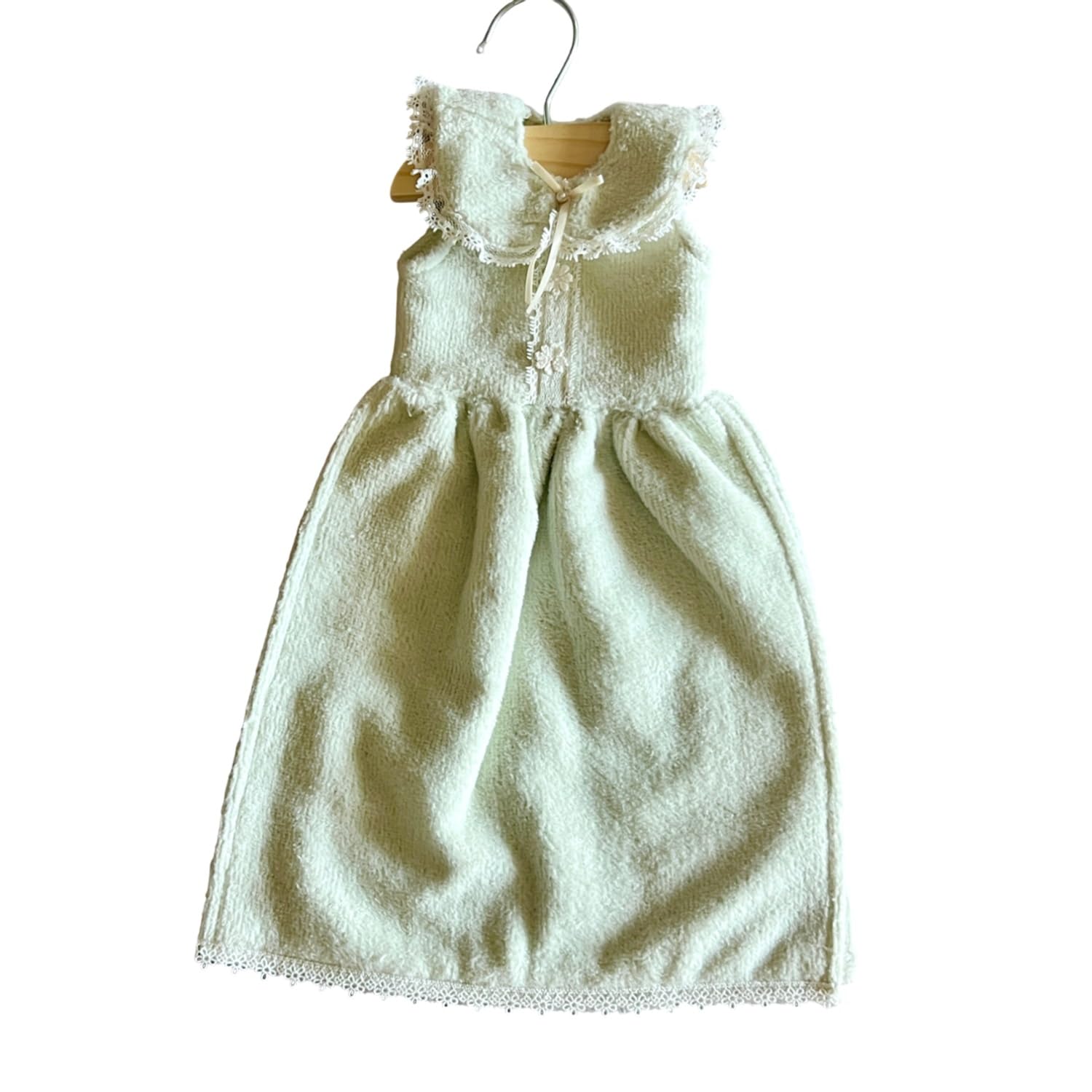 

Vivienne Dress 27 x 40 Lace Embroidered Hand Towel, cm, Green, Towel, WK1738J2/GN зелёный