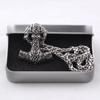 Huge Wolf Thor Hammer Necklace Mjolnir Viking Amulet Pendant Norse Jewelry with Steel Chain