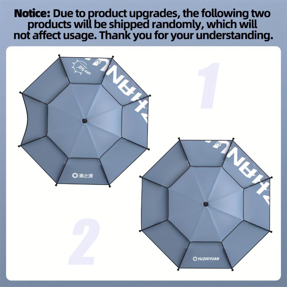 Fishing Beach Patio Umbrella with Anchor Heavy Duty Wind UV Protection with Tilt & Sun Shade Portable for Beach Patio Outdoor