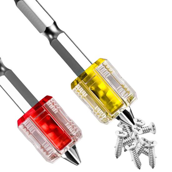 Magnetizer Ring for Screwdriver Bits Instant Magnetization Removable Magnetic Driver Screw Catcher