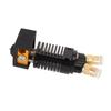 Metall Hotend Extruderkopf 0,4 mm Messingdüse Stabil Schnellschalter 2 in 1 Ausgang Hotend Kit für Ender 3D-Drucker Ersatz