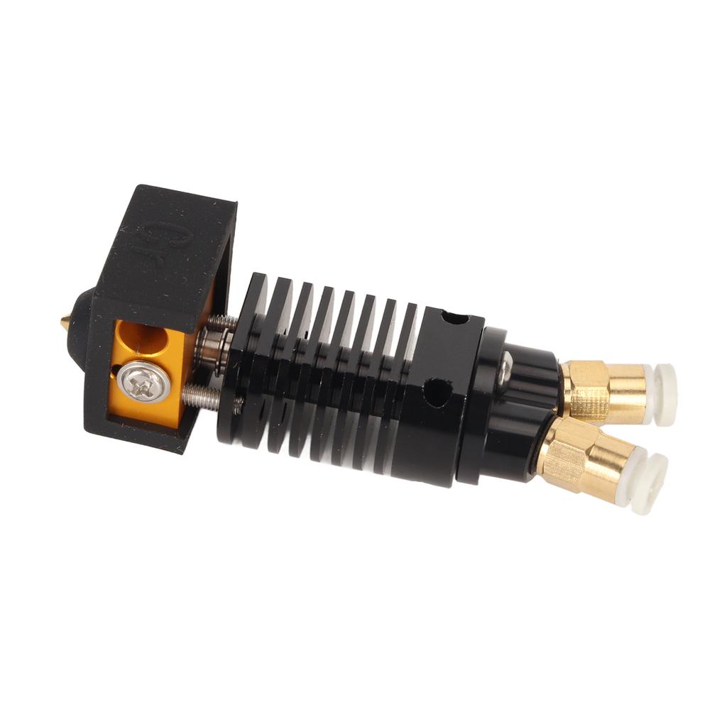 Metall Hotend Extruderkopf 0,4 mm Messingdüse Stabil Schnellschalter 2 in 1 Ausgang Hotend Kit für Ender 3D-Drucker Ersatz