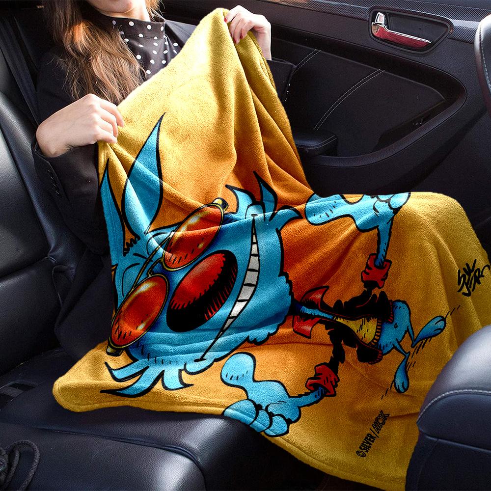 Lupo Alberto Blanket, High quality Comfortable for All Seasons, Home Decor, Warmth and Comfort