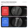 Carbon Fiber Tank Cover Car Fuel Tank Oil Gas Air Cap Trim For Porsche Macan Cayman 911 918 996 997 991 968 Carrera-GT