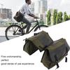 Langlebigkeit Fahrradpacktaschen Großes Fassungsvermögen Fahrrad Outdoor Fahrradausrüstung Rücksitztasche für Gepäckträger und Praktische Aufbewahrung