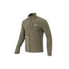 Veste de sport homme Logo Imprimé Col Montant Olive H13234