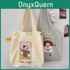 Sac à bandoulière en toile tendance style streetwear grande capacité pour un usage quotidien et les trajets