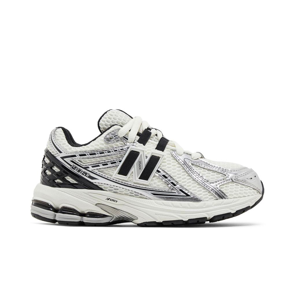New Balance 1906R Big Kid 'Silver Metallic Black' (Unisex) Silver Metallic / Black / Sea Salt Kids' Running Shoes GC1906ER