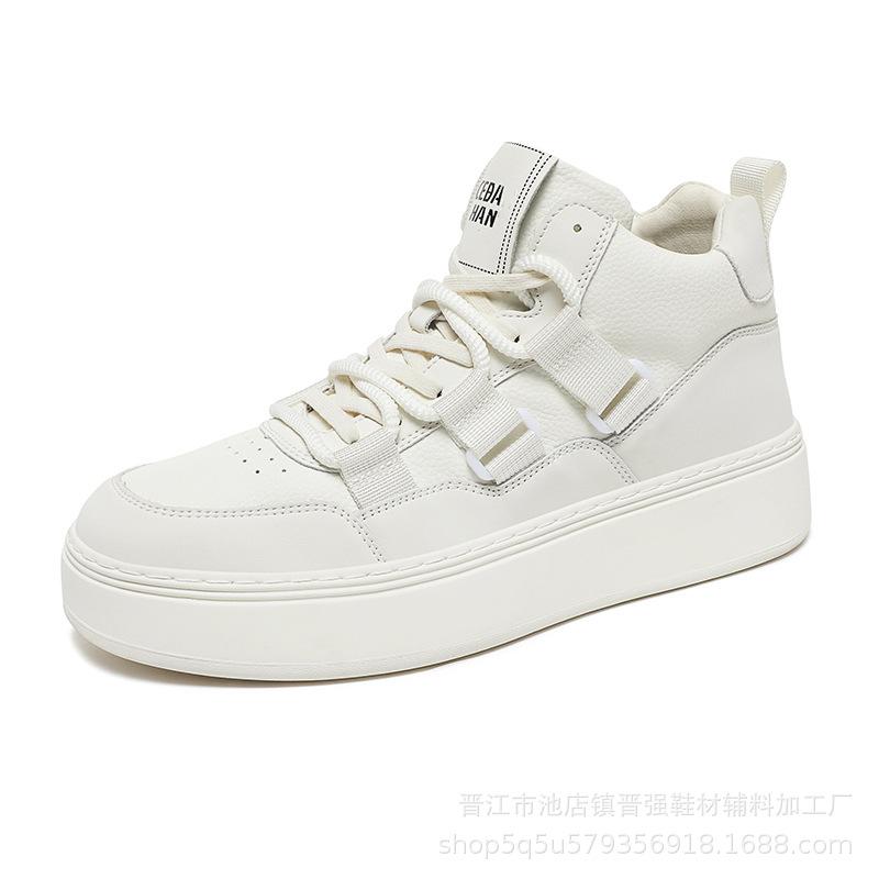 

Processing and customization, winter new high-top, lightweight, thick-soled shock-absorbing casual shoes, high-end trendy versatile sports board shoes