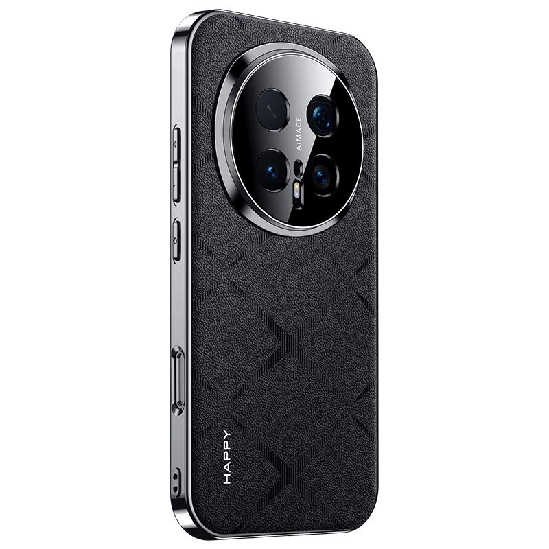 For Honor Magic8 and Magic 8 Pro Case Full Lens Shield Protection Ultimate Design Vegan Leather Plating PC Hard Cover