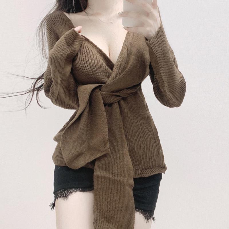 South Korea's Dongdaemun Lace Trim Sexy High Waist Slimming Mini Skirt for Women