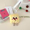 Creative Cartoon Plush Cookies Keychain Cute Stuffed Doll Lovely Bag Pendant Key Hanging Decoration For Girls Gift