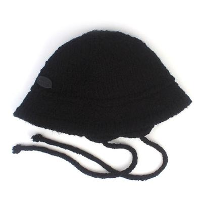 Universal Chemistry Wool Knit Black Earflap Bucket Hat