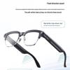 AI Smart Glasses with Metal Frame: 800W Camera, Video & Photo, Voice Recording, Translation, Music