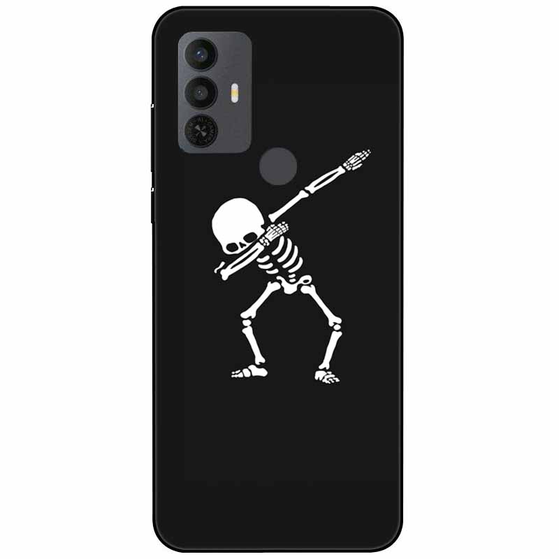 Für TCL 30 SE Hülle 305 6.52'' Silikon Weich Mode TPU Handyhülle für TCL 305 306 30SE Hülle 6165A Bumper Funda für TCL30SE 405
