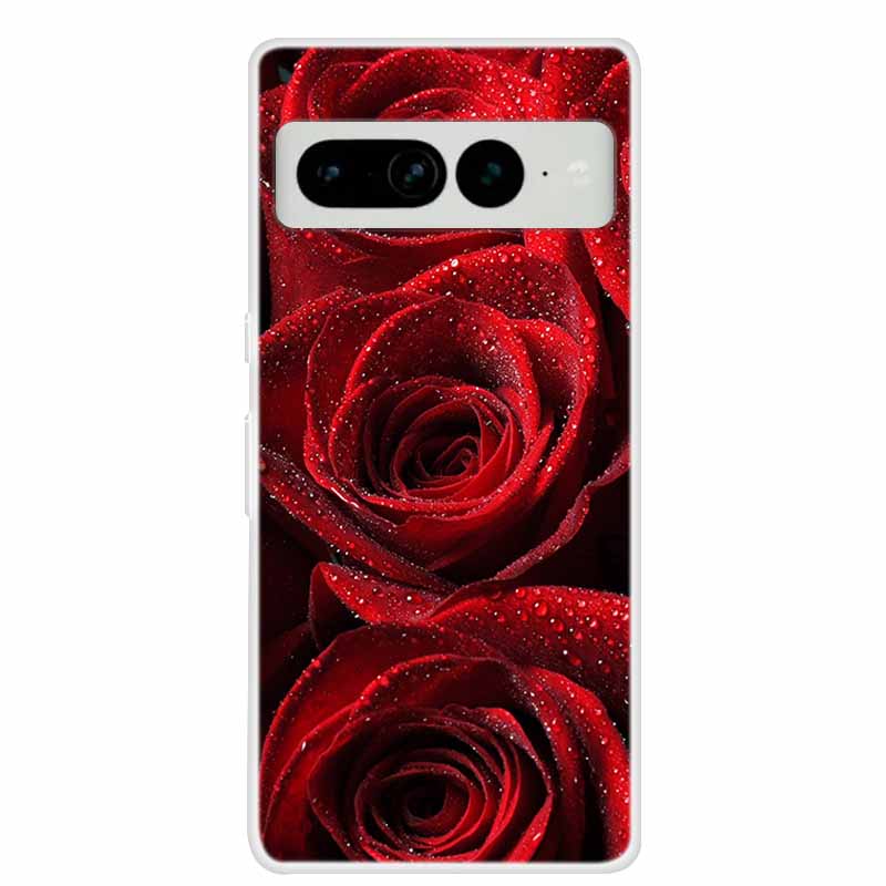 For Google Pixel 7 Pro Case Luxury Silicone TPU Soft Back Cover Phone Case For Google Pixel7 Pro Coque Audio Shockproof Funda