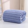 Coral Fleece Towel Bath Towel Set Candy Strip Fleece Women's Household Water Absorption Adult Children Face Towel Bath Towel