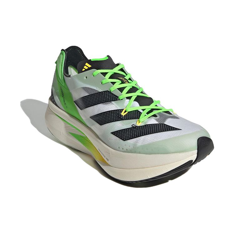 adidas Adizero Prime X Linen Green Black Unisex Sneakers Core-Black Beam-Yellow GV7074