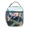 Kpop PLAVE Caligo Pt Insulated Lunch Bag for Women Kids Portable Food Boxes Thermal Lunch Box Tote