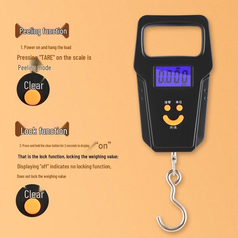 

Baijie Handheld Digital Luggage Scale