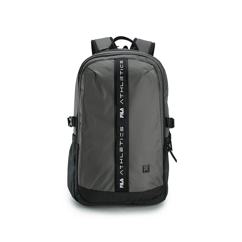 

New FILA Fabric Backpack Extra Small Men s Mist Gray A13M521104FGY 32.0*13.0*48.0CM