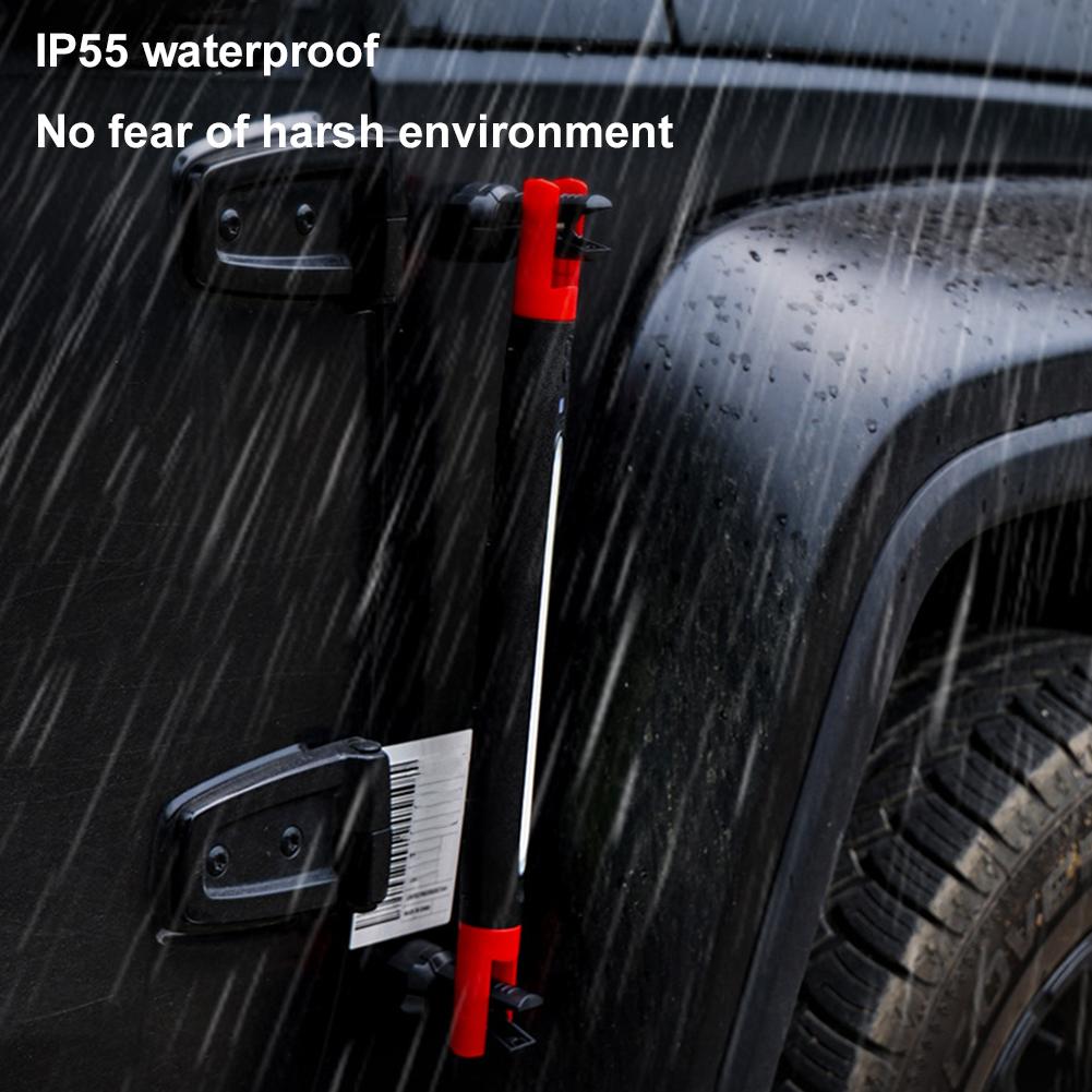 Wiederaufladbares LED-Arbeitslicht mit hohem Lumen für Notfallreparaturen am Auto, Leistungsstarke magnetische Taschenlampe mit Haken und Magnetfuß