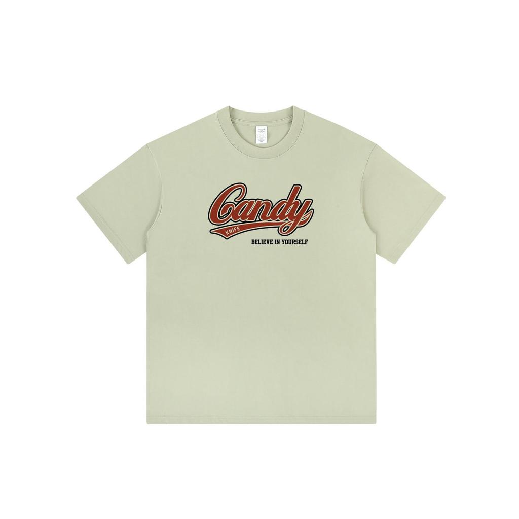 Retro Vintage Unisex Pure Cotton Heavyweight Short Sleeve T-Shirt