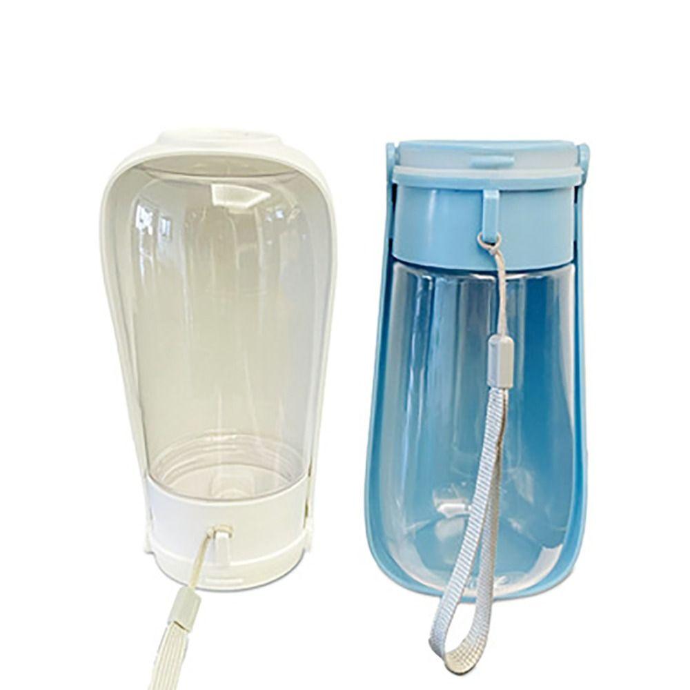 Portable 450ml Dog Water Bottle Leak Proof Foldable Dog Water Dispenser BPA Free Pet Water Dispenser Outdoor