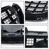 Front Bumper Grille Grill Fit Mercedes Sprinter W907 W910 2018-2023 GTR Style