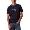 Soft Versatile Breathable Letter Round Neck Short Sleeve T-Shirt Men Tops 4RB861G-CEF