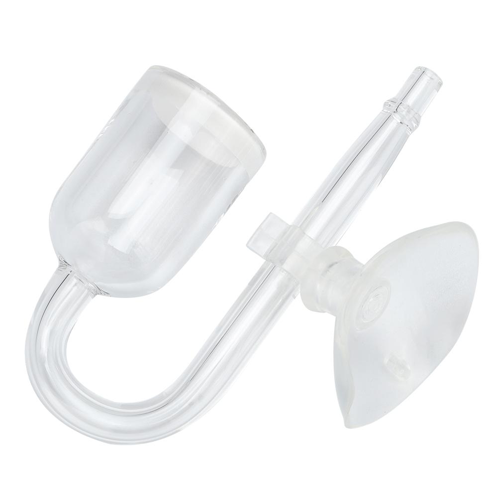 High Transparent Glass Aquarium Carbon Dioxide Refiner Fish Tank CO2 Dissolver Diffuser Atomizer