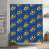 Pizza Shower Curtain Funny Kitchen Decor Bathroom Set Waterproof Novelty Home Decor Anime Japanese Kawaii Aesthetic Wall Art Gif