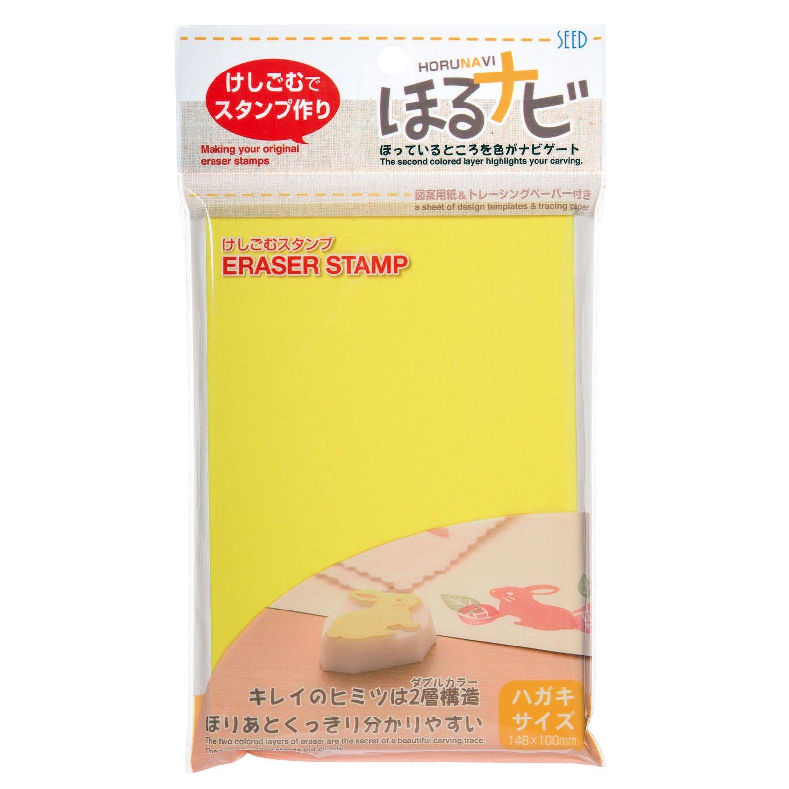 

SEED Holunavi A6 Размер открытки Желтый x Белый KH-HN1-5P