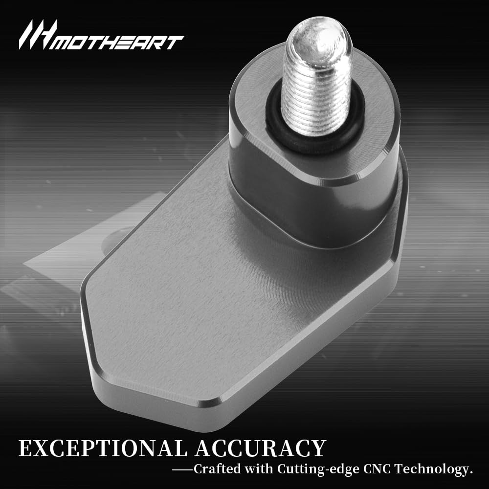 MotHeart Motorcycle ABS Sensor Guard Compatible Ninja 4RR 2023-2024 CNC Aluminum Cover for Front