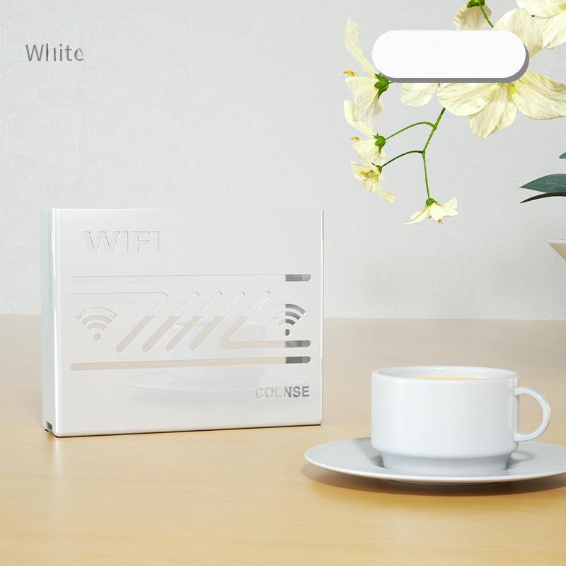 Wireless Router & TV Box Wall Mount - No Drilling Required