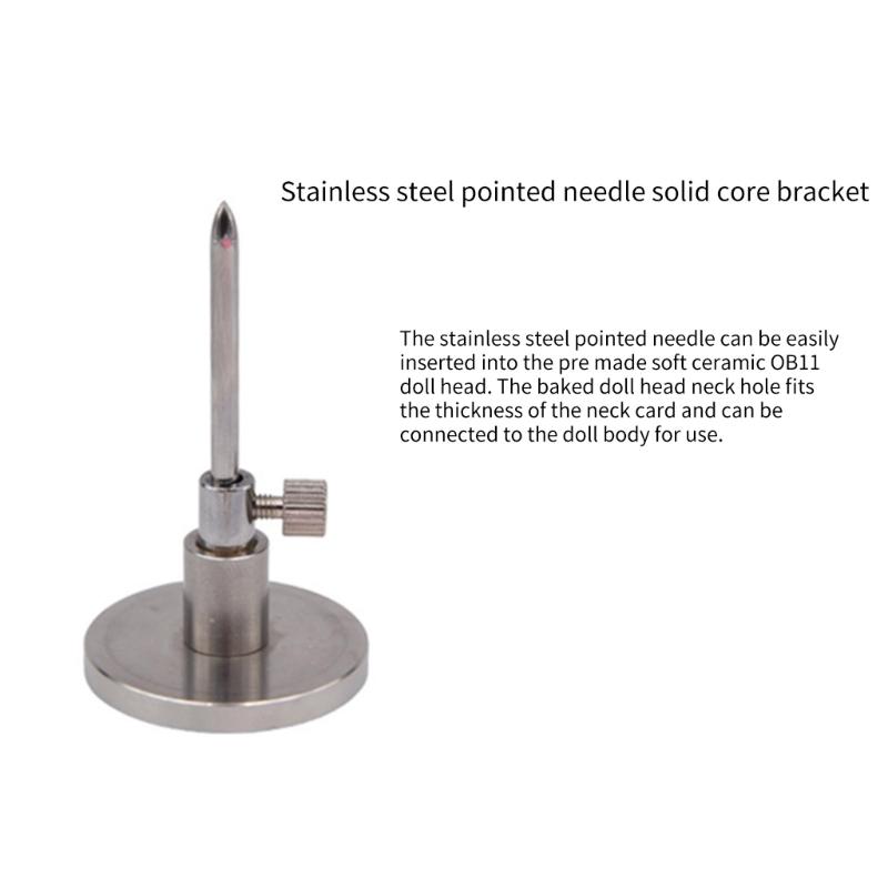 Doll Head Crafting and Baking Support Specialty Support Stand for Clay Doll Heads Sturdy Doll Ornament Scrupting Model